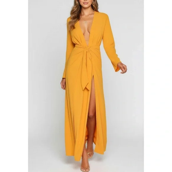CAMILA COELHO Millie Maxi Dress, Mango, Medium - www.disolcolor.com